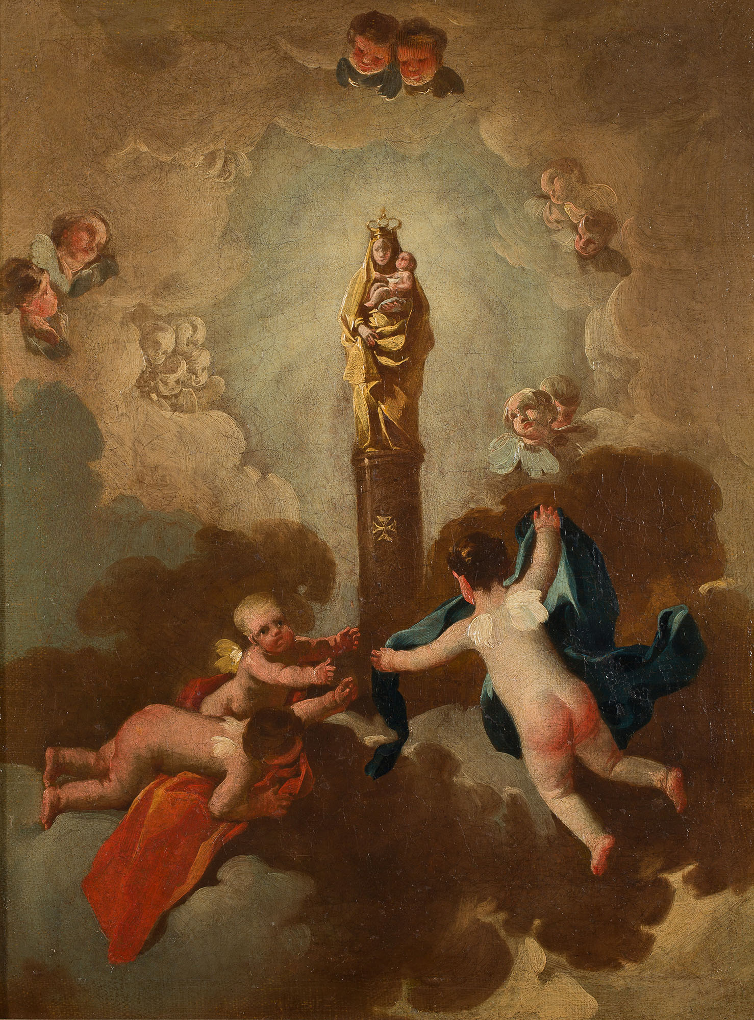 Virgen del Pilar, 1771-1774. Foto: Museo de Zaragoza, José Garrido