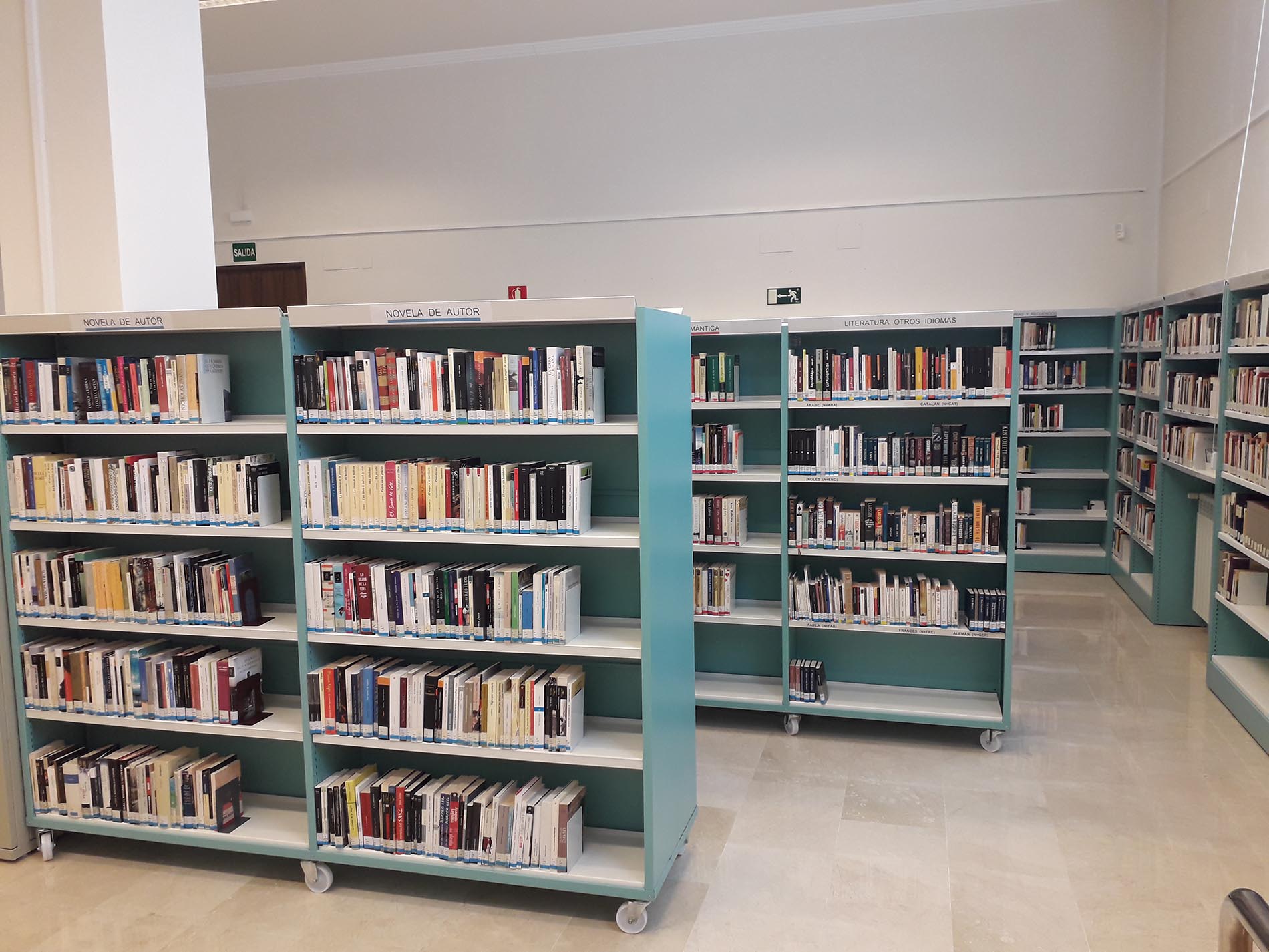 Biblioteca Pública de Teruel, Géneros literarios