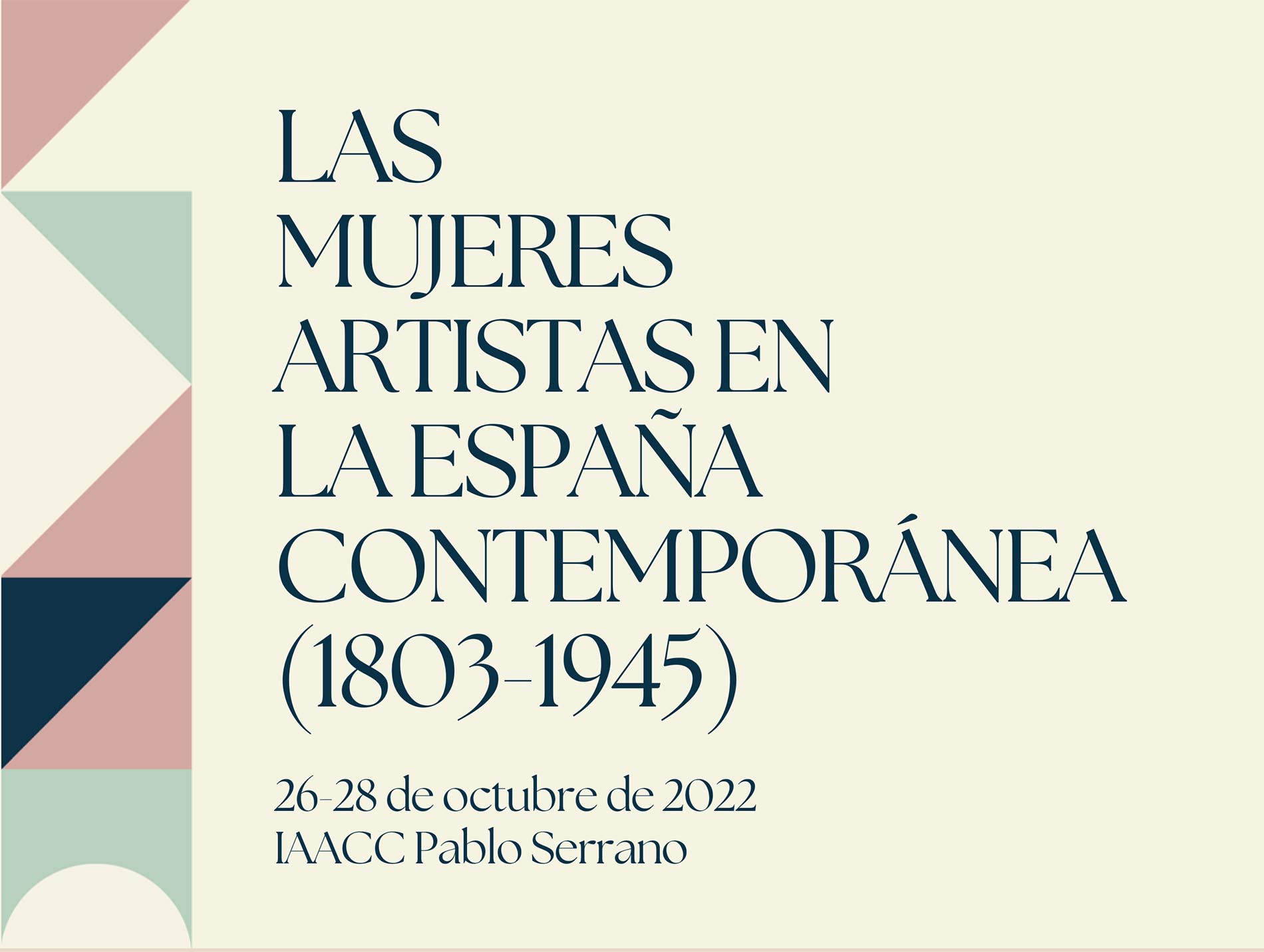 Las mujeres artistas en la España contemporánea (1803-1945)
