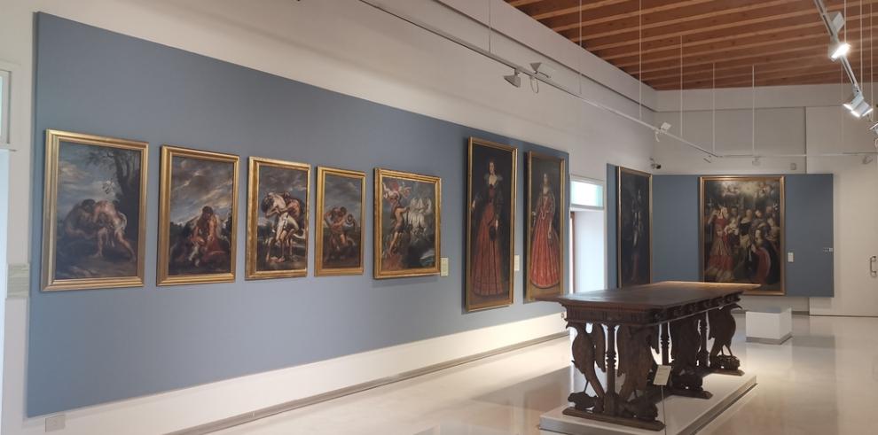 Renovación de la sala pintura barroca. Foto: Museo de Huesca