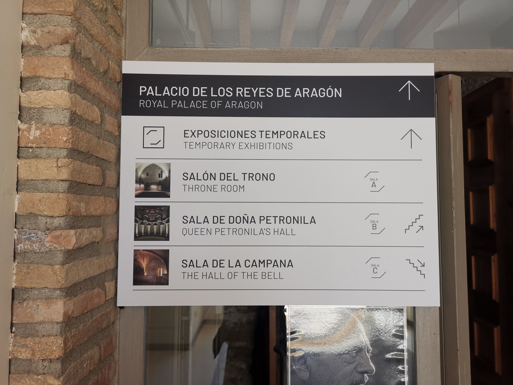 Señalética del Museo de Huesca