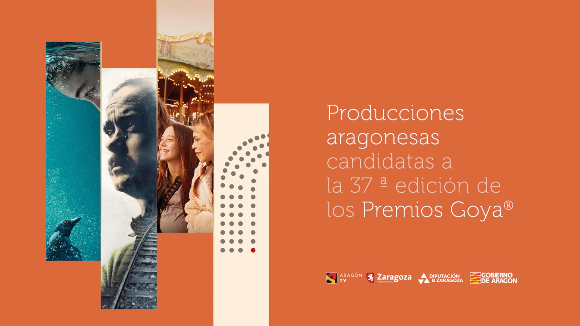 Producciones aragonesas candidatas a la 37 edición de los Premios Goya