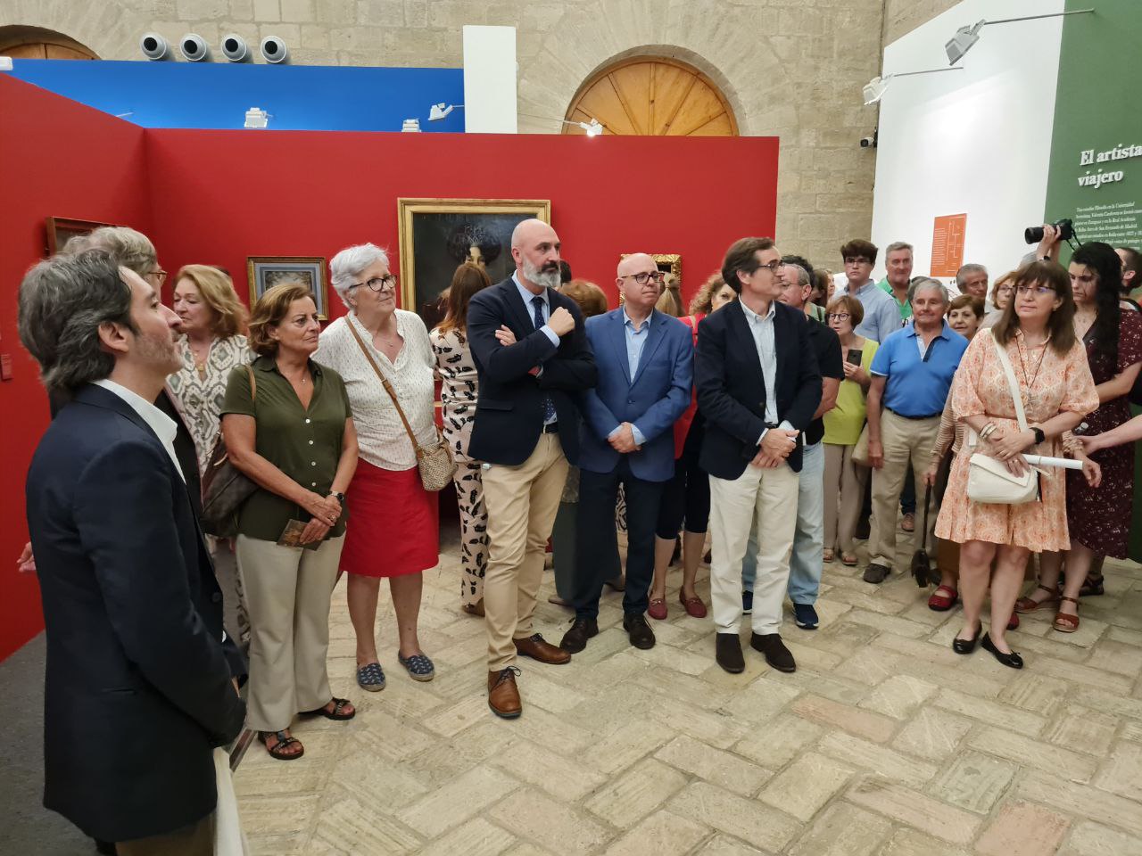 Inauguración de la exposición La salvaguarda del Patrimonio. Valentín Carderera y la fundación del Museo de Huesca