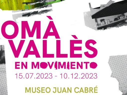 Romà Vallès, en movimiento. En el Museo Juan Cabré de Calaceite