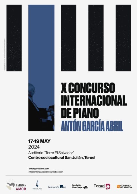 X Concurso Internacional de Piano Antón García Abril