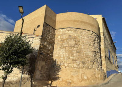 Muralla de Épila. Foto: Asociación Peña El Campanazo