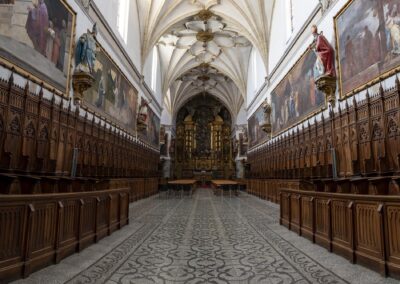 Interior de la iglesia de la Cartuja de Aula Dei, Zaragoza. Foto: Juan Carlos Gil Ballano