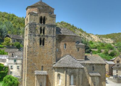 Iglesia del Monasterio de Santa María, Santa Cruz de la Serós. Foto: Archivo del Gobierno de Aragón