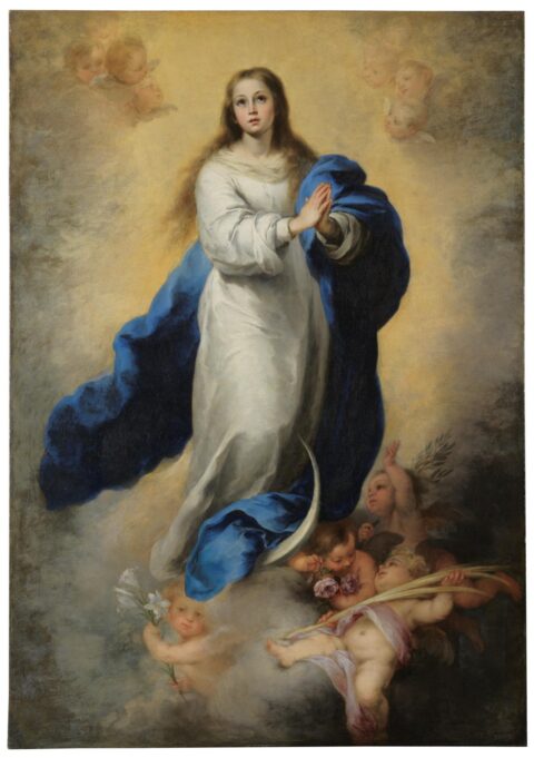 La Inmaculada de El Escorial, de Murillo. Foto: ©Museo Nacional del Prado