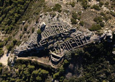 Despoblado Ibérico de San Antonio, Calaceite. Foto: Consorcio Patrimonio Ibérico de Aragón