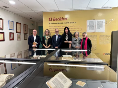 Acto de celebración del Día de las Bibliotecas en Huesca