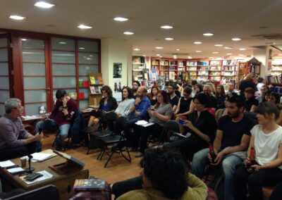Asistentes a una de las charlas del encuentro ENDEI celebrado el pasado año en Alcañiz